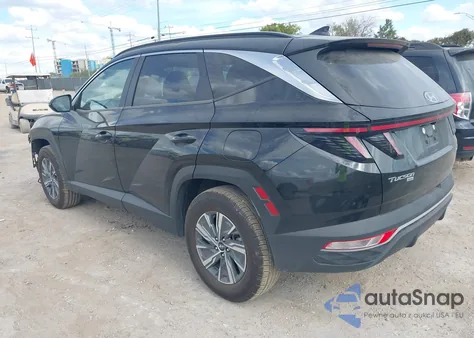 2022 Hyundai Tucson Hybrid Blue z USA, uszkodzony, nr VIN KM8JBCA10NU013950